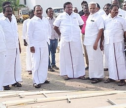 பெரம்பலூருக்கு நாளை துணை முதல்வா் வருகை: முன்னேற்பாடுகள் ஆய்வு