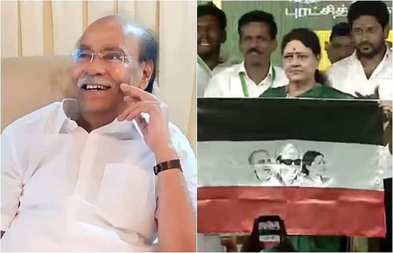 Sasikala meets Ramadoss