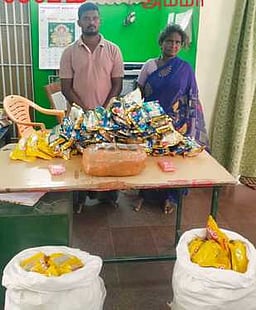 வத்திராயிருப்பில் கஞ்சா, குட்கா 
பதுக்கிய தாய், 2 மகன்கள் கைது