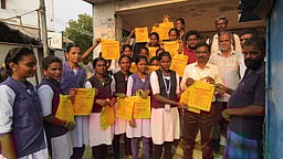 கிராமங்களில் மஞ்சப்பை வழங்கும் பணி தொடக்கம்