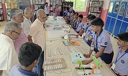 சிபிஎஸ்இ பள்ளியில் அறிவியல் கண்காட்சி