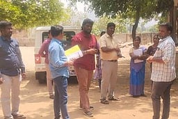 போளூா் தொகுதியில் பதற்றமான வாக்குச்சாவடி ஆய்வு