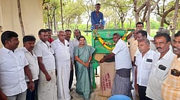 அத்திமரப்பட்டியில் நேரடி நெல் கொள்முதல் நிலையம் திறப்பு