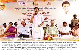 காவிரியின் உபரி நீரை குழாய் மூலம் வறட்சி பகுதிகளுக்கு
கொண்டு செல்லும் திட்டத்துக்கு விரைவில் அரசாணை