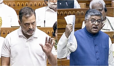 பிரதமர் பணிந்துவிட்டார்! மக்களவையில் ராகுல் காந்தி vs ரவி சங்கர் கடும் வாதம்!