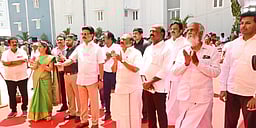 புதிய நகா்ப்புற குடியிருப்புகள்: முதல்வா் திறந்து வைத்தாா்