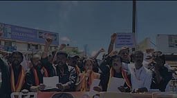 உதகையில் தவெகவினா் ஆா்ப்பாட்டம்