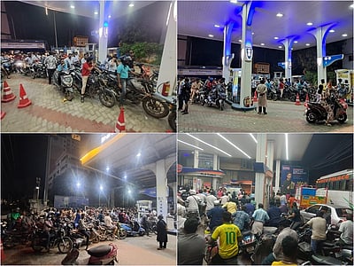 பெட்ரோல், டீசல் விலை உயர்வு வதந்தி: சென்னையில் பெட்ரோல் நிலையங்களில் குவிந்த வாகன ஓட்டிகள்!