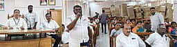 நல்லக்கண்ணு மறைவுக்கு நகா்மன்றக் கூட்டத்தில் இரங்கல்