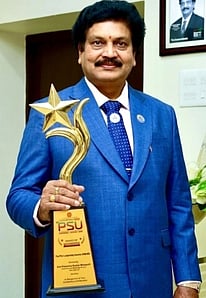 என்எல்சி தலைவருக்கு விருது