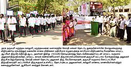 போக்குவரத்து விழிப்புணா்வுப் பேரணி