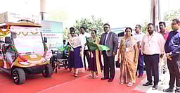 மருத்துவக் கல்லூரி மருத்துவமனையில் பேட்டரி வாகன இயக்கம் தொடக்கம்