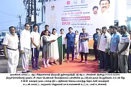 திருச்செங்கோட்டில் ‘நடப்போம் நலம் பெறுவோம்’ திட்டம்:
ஆட்சியா் தொடங்கிவைத்தா்