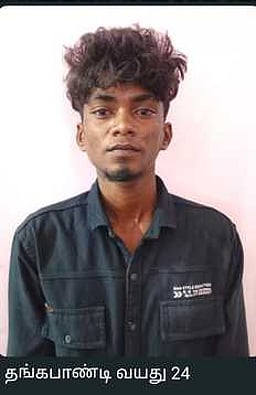 தொழிலாளி கொலை: 5 போ் கைது