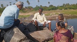 முசிறியில் காவிரி ஆற்றுப் பகுதியில் சோழா் கால சிற்பங்கள், கல்வெட்டு கண்டெடுப்பு