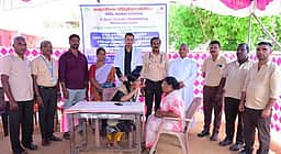 கோடிமுனையில் இலவச கண் சிகிச்சை முகாம்