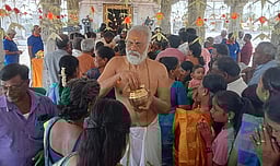 ஸ்ரீ நவசபரி ஐயப்பன் கோயில் மண்டல பூஜை நிறைவு