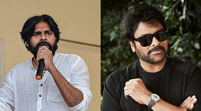 பவன் கல்யாணுக்கு வாழ்த்து கூறிய சிரஞ்சீவி..! டிரெண்டிங்கில் உஸ்தாத் பகத்சிங் டிரைலர்!