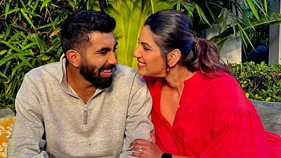 கிட்னியைத் தொடும் பதிவு..! பும்ராவைக் கேலி செய்த மனைவி!