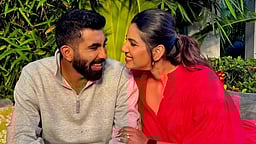 கிட்னியைத் தொடும் பதிவு..! பும்ராவைக் கேலி செய்த மனைவி!