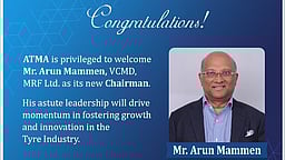 வாகன டயா் உற்பத்தியாளா் சங்கத் தலைவராக எம்ஆா்எஃப் அருண் மாமன் மீண்டும் தோ்வு!