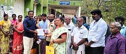 குடிமனை பட்டா கோரி
வட்டாட்சியரகத்தில் மனு