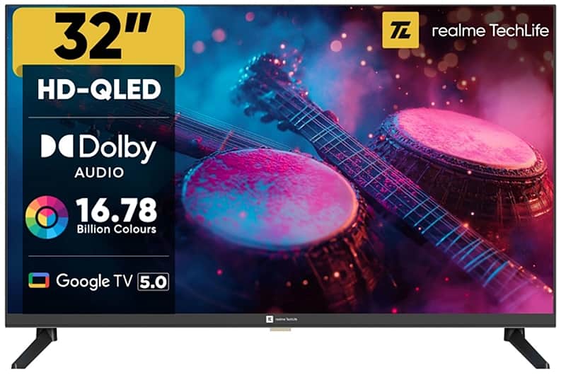 realme TechLife 32 inch QLED smart TV