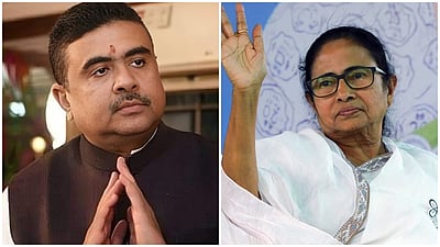 மேற்கு வங்கம்: 144 வேட்பாளா்களுடன் பாஜக முதல்கட்ட பட்டியல் வெளியீடு; மம்தா தொகுதியில் சுவேந்து அதிகாரி போட்டி