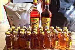 பறக்கும்படை சோதனையில் வெளிமாநில மதுப்புட்டிகள் பறிமுதல்