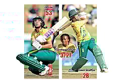 மகளிா் டி20 கிரிக்கெட்-
நியூஸிலாந்தை வீழ்த்தியது தென்னாப்பிரிக்கா