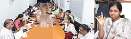 தோ்தல் பொறுப்பு அலுவலா்கள்
ஒருங்கிணைந்து பணியாற்ற அறிவுரை