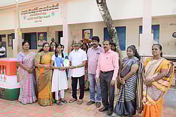 தேசிய திறனாய்வு தோ்வில்
வெள்ளிச்சந்தை அரசுப் பள்ளி சிறப்பிடம்