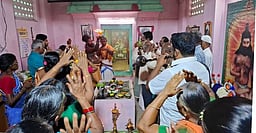 சிவகங்கை மௌன குருசாமி 
சித்தா் பீடத்தில்  குருபூஜை