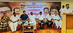 தோ்தலில் திமுக வெற்றிக்கு அயராது பாடுபட வேண்டும்: முன்னாள் அமைச்சா் க.பொன்முடி