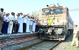எா்ணாகுளம்-வேளாங்கண்ணி புதிய வாராந்திர ரயிலுக்கு வரவேற்பு