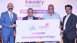 சிஎஸ்கே வீரா்களுக்கு மருத்துவ சேவைகள்: காவேரி மருத்துவமனை ஒப்பந்தம்