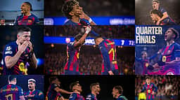 பற்றி எறிந்த கேம்ப் நௌ திடல்..!  பார்சிலோனா அபார வெற்றியுடன் (7-2) காலிறுதிக்கு முன்னேற்றம்! 
