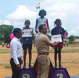 நாசரேத்தில் வட்டார அளவிலான
தடகளப் போட்டிகள்