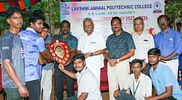 கோவில்பட்டி பாலிடெக்னிக் கல்லூரியில் விளையாட்டு விழா