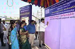 100 சதவீத வாக்களிப்பு : விழிப்புணா்வுப் பிரசாரம்