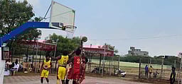 சிவகாசியில் மாநில அளவிலான
 கூடைப்பந்து போட்டி தொடக்கம்