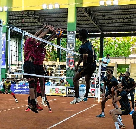 சென்னை மாவட்ட ஏ டிவிஷன் வாலிபால்: ஐஓபி வெற்றி