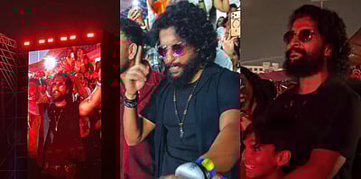 பாரடைஸ் பாடலுக்கு குத்தாட்டம் போட்ட நானி!