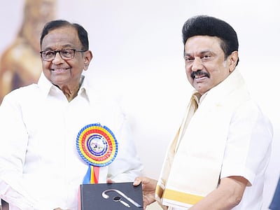 முதல்வா் மு.க.ஸ்டாலிடன் ப.சிதம்பரம் சந்திப்பு! புதுச்சேரி திமுக - காங்கிரஸ் தொகுதி உடன்பாடு முடிவுக்கு வருமா?