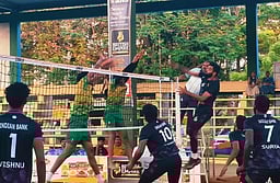 ஏ டிவிஷன் வாலிபால்:
இந்தியன் வங்கி வெற்றி!