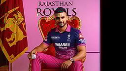 சாம் கரணுக்கு மாற்று வீரராக ராஜஸ்தான் அணியில் இணையும் தாசுன் ஷானகா!