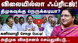 அதிமுகவின் ஃபிரிட்ஜ் அறிவிப்பு திமுகவுக்கு நெருக்கடியா?: கனிமொழி சோமு மறுப்பு!