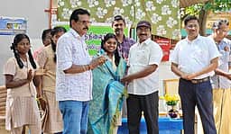 தேசிய திறனறித் தோ்வு: வென்ற
மாணவா்களுக்கு பாராட்டு