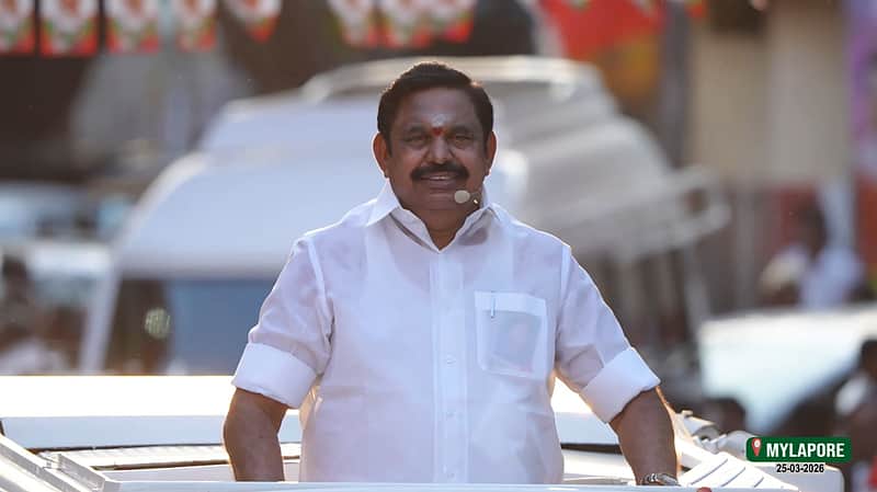 Edappadi Palaniswami speaks at Mylapore campaign