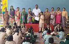 அரசு பள்ளி மாணவிக்கு மத்திய அரசின் விருது